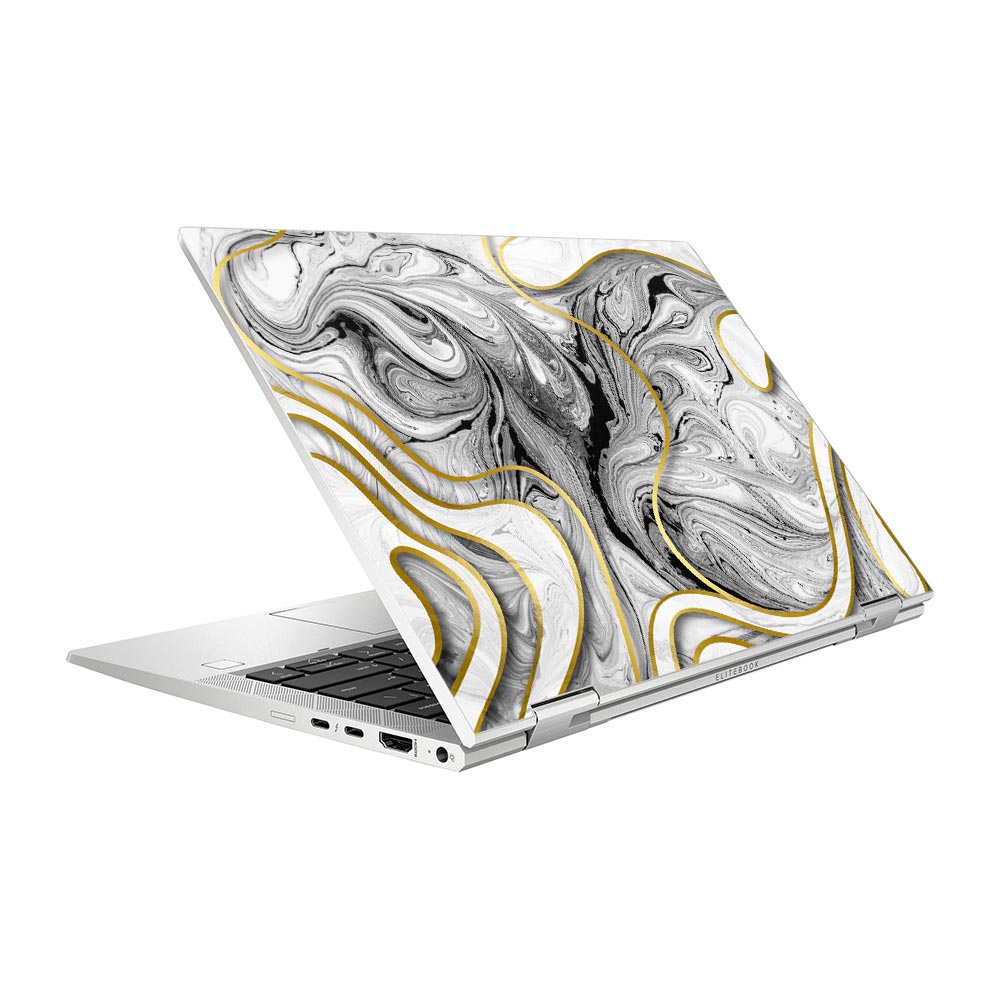 Acrylic Marble Swirl Elitebook x360 830 G8 Skin