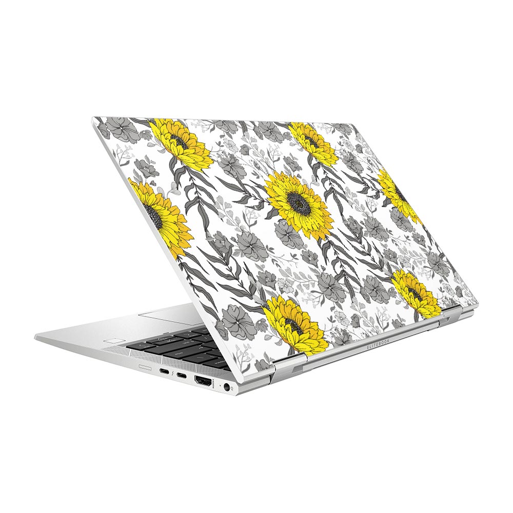 BW Sunflower HP Elitebook x360 830 G8 Skin