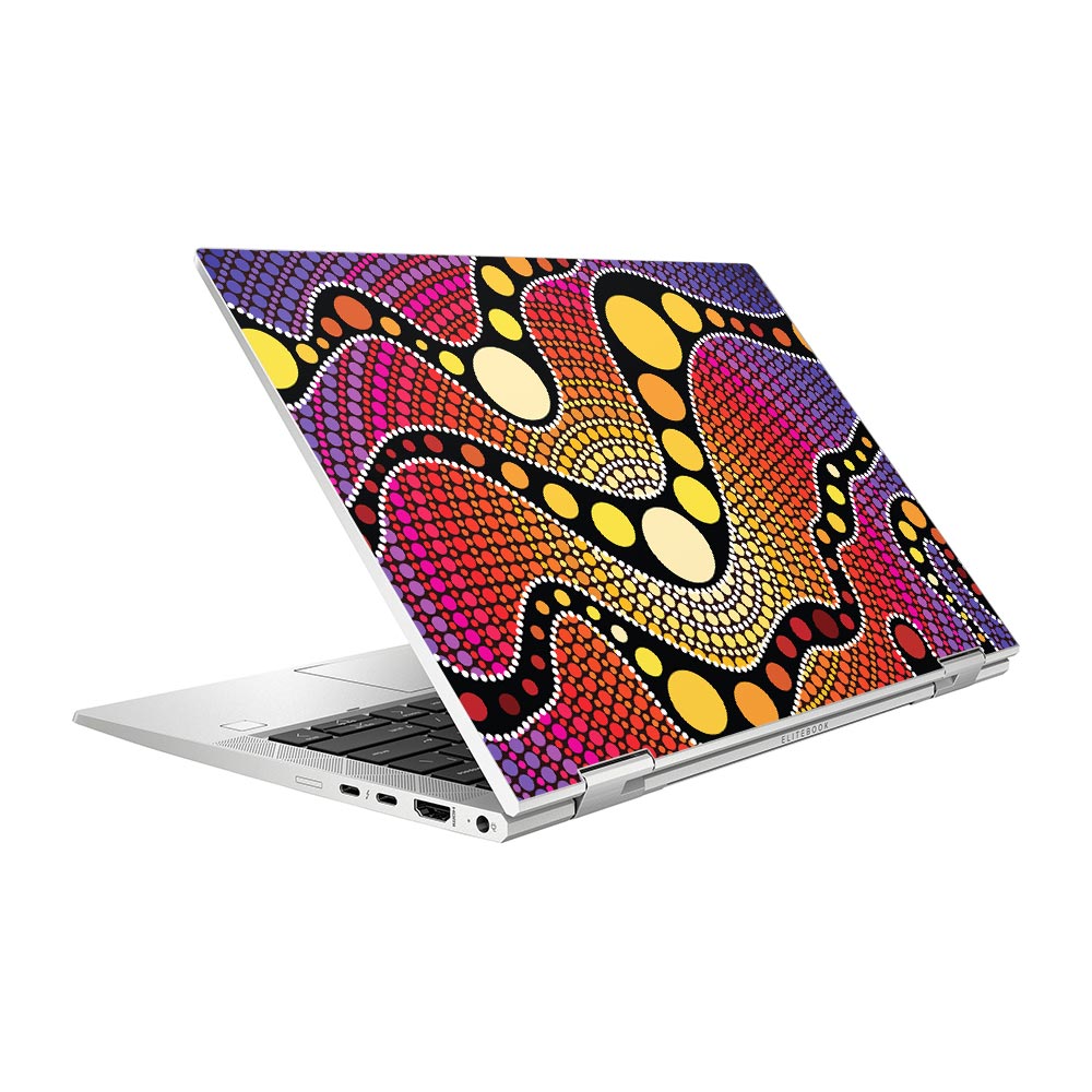 Sunset River HP Elitebook x360 830 G8 Skin