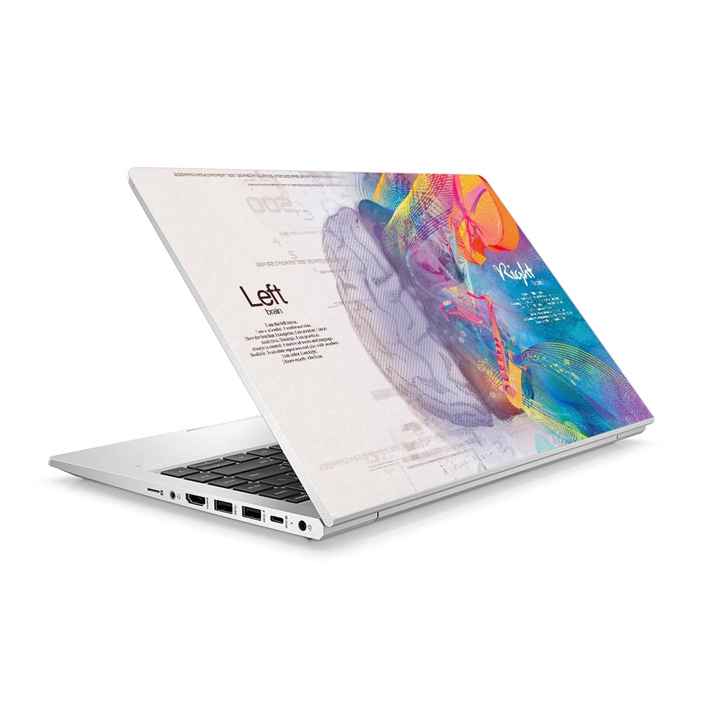 Brainiac Blue HP ProBook 640 G8 Laptop Skin