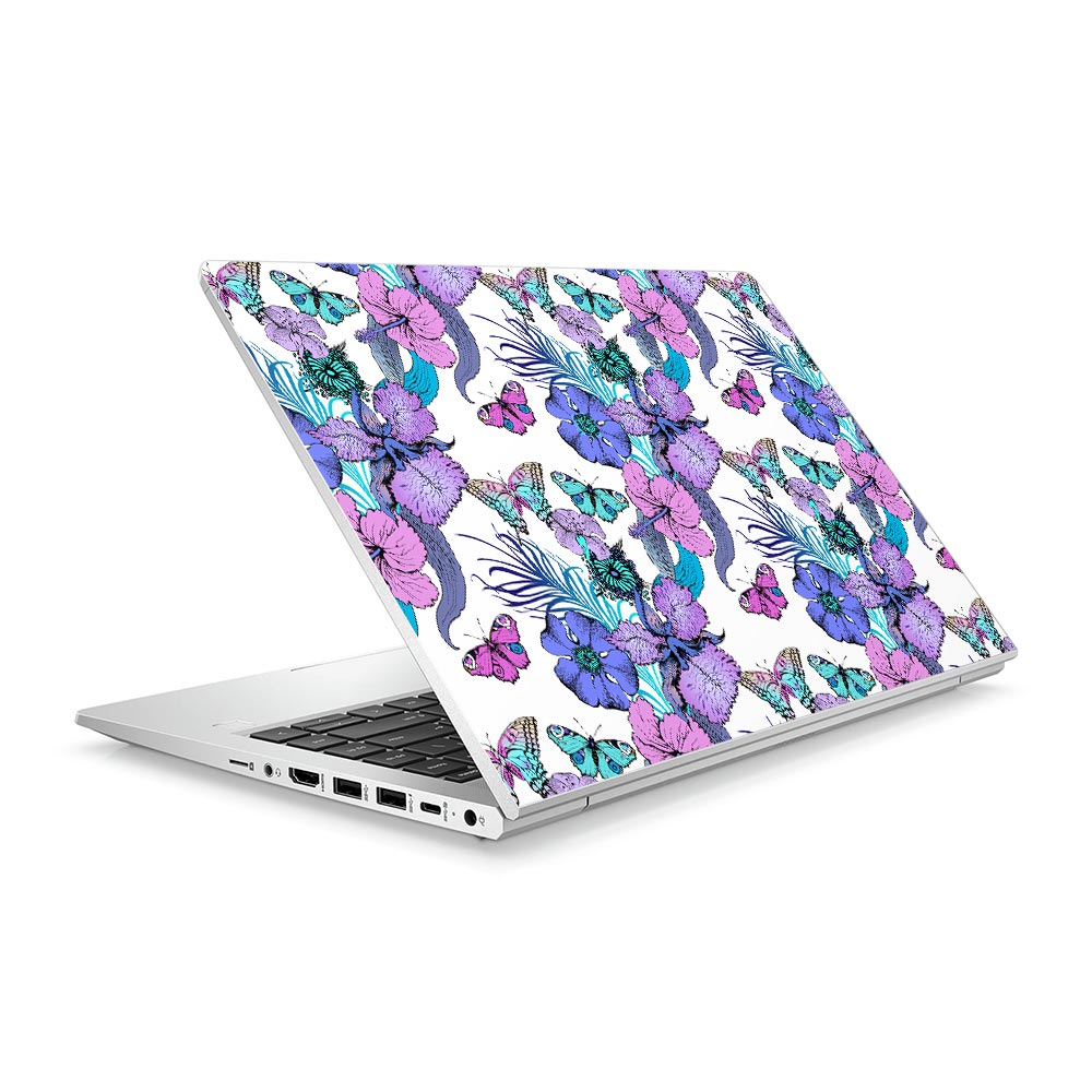 Orchid Butterfly HP ProBook 640 G8 Laptop Skin