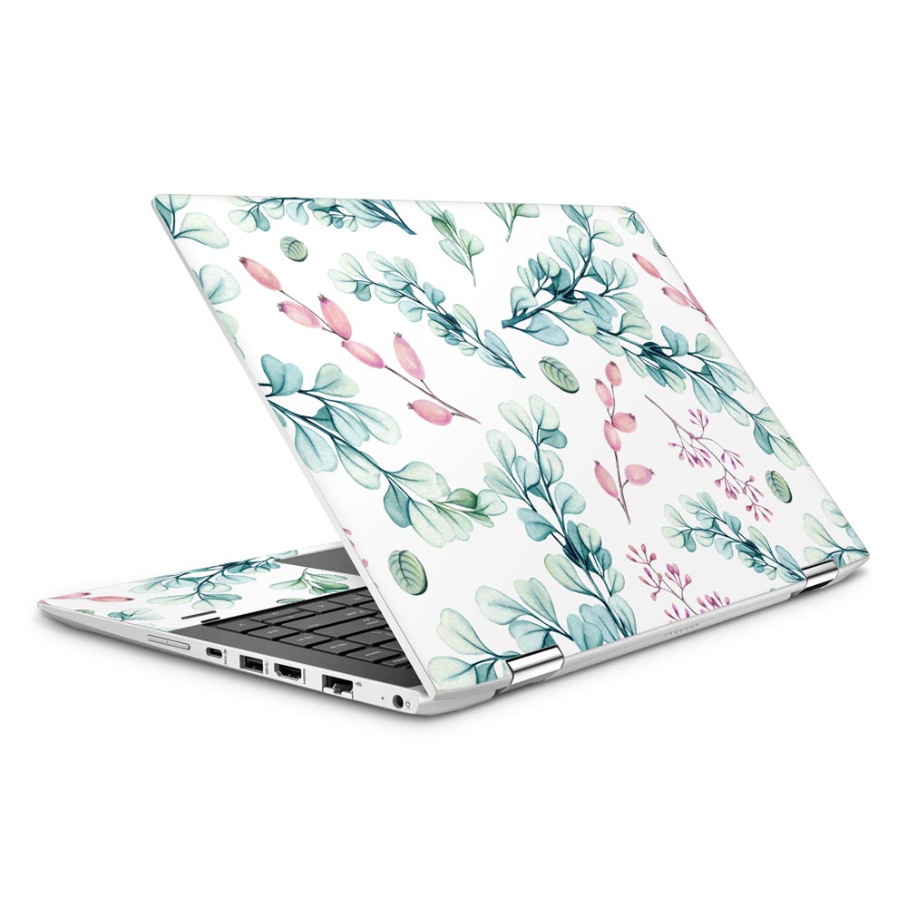 Berry Leaf HP ProBook x360 440 G1 Laptop Skin