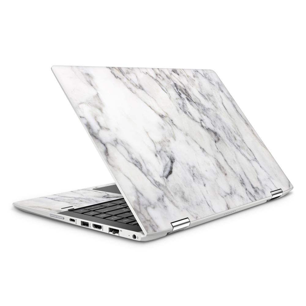 Classic White Marble HP ProBook x360 440 G1 Laptop Skin