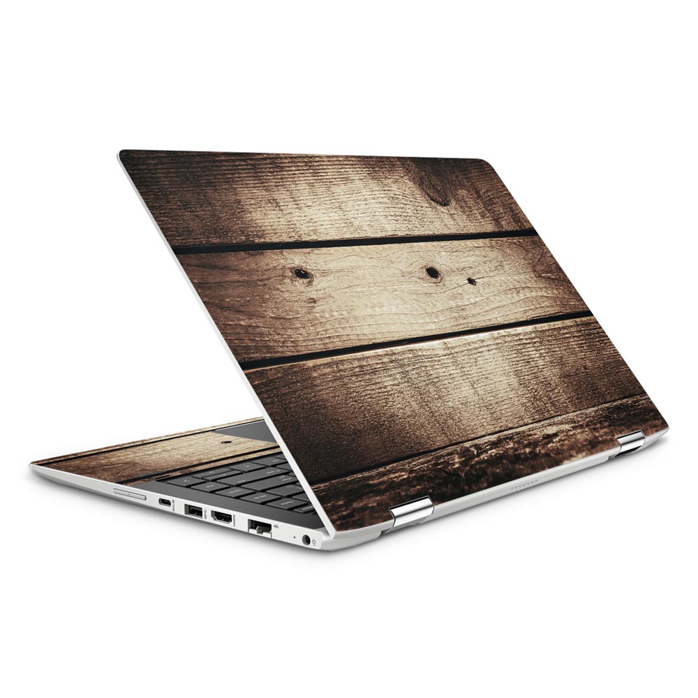 Vintage Wood HP ProBook x360 440 G1 Laptop Skin