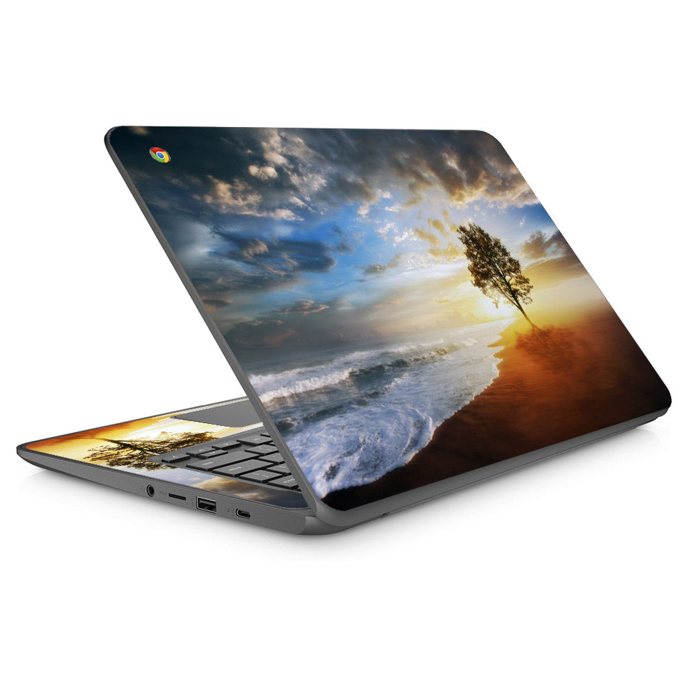 Beached Tree HP Chromebook 14 Skin