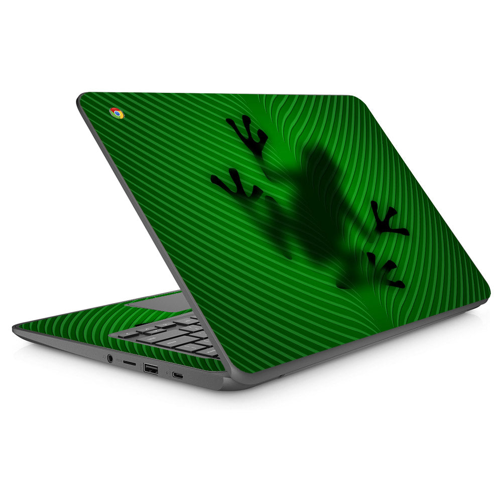 Frog on a Leaf HP Chromebook 14 Skin
