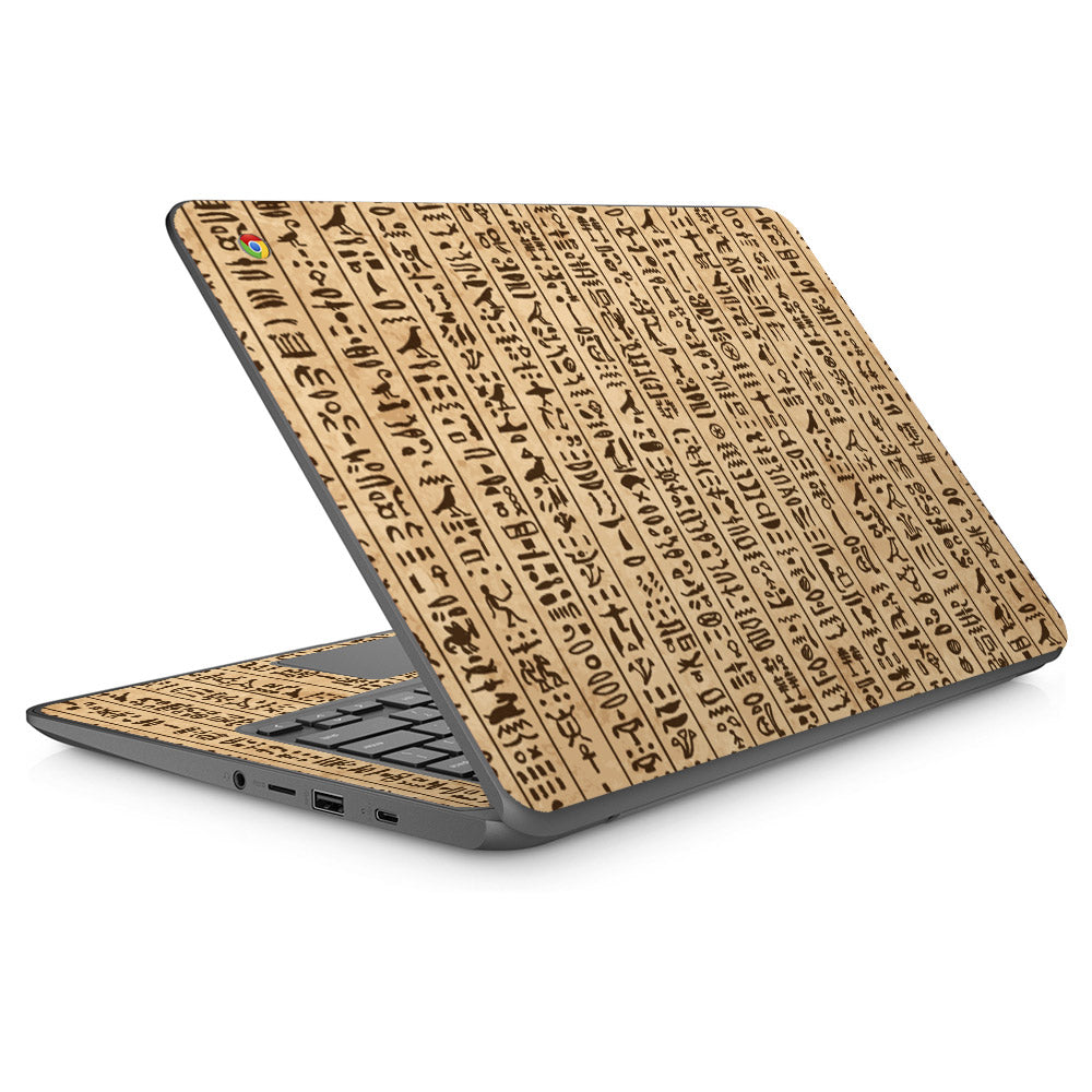 Hieroglyphics HP Chromebook 14 Skin
