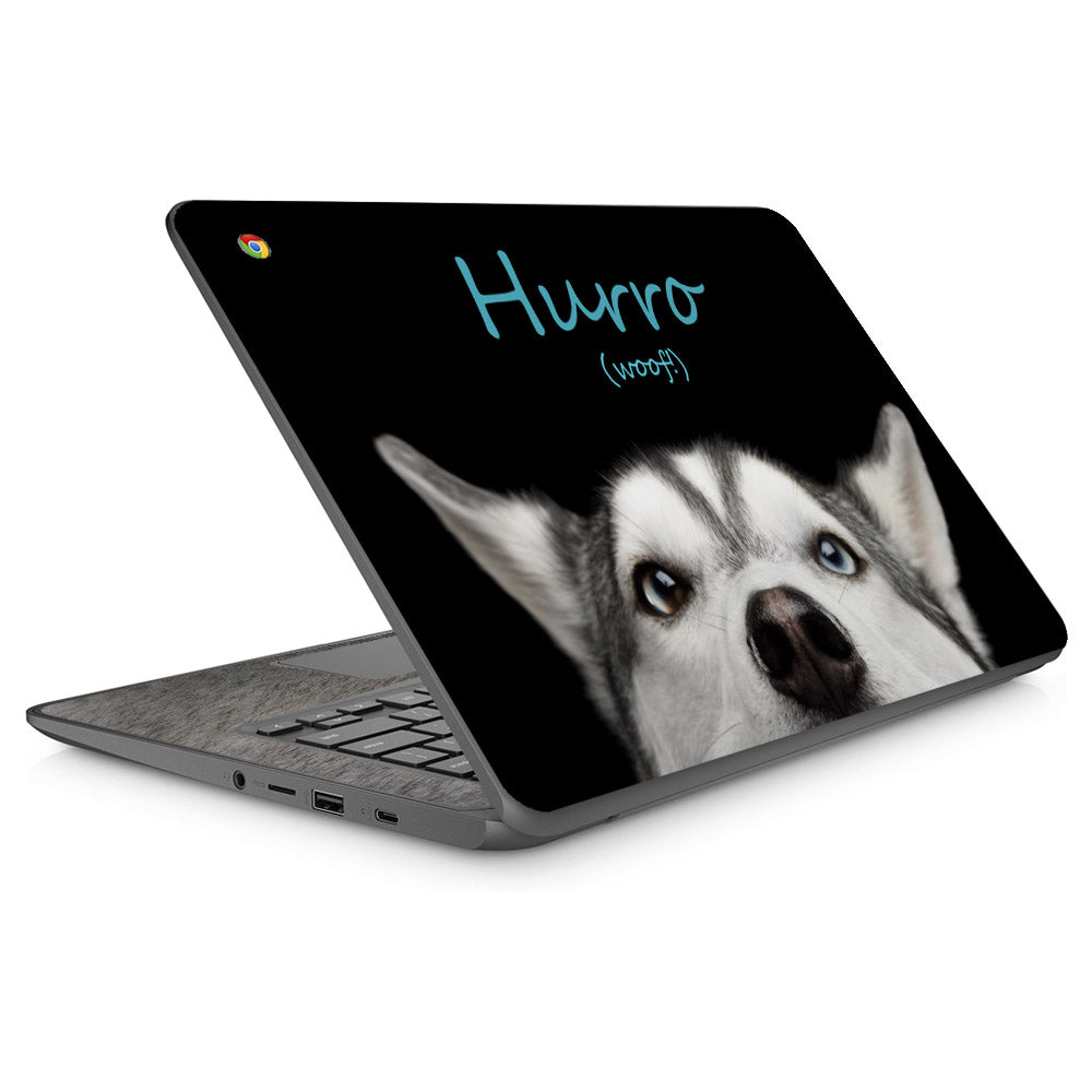 Hurro Woof HP Chromebook 14 Skin