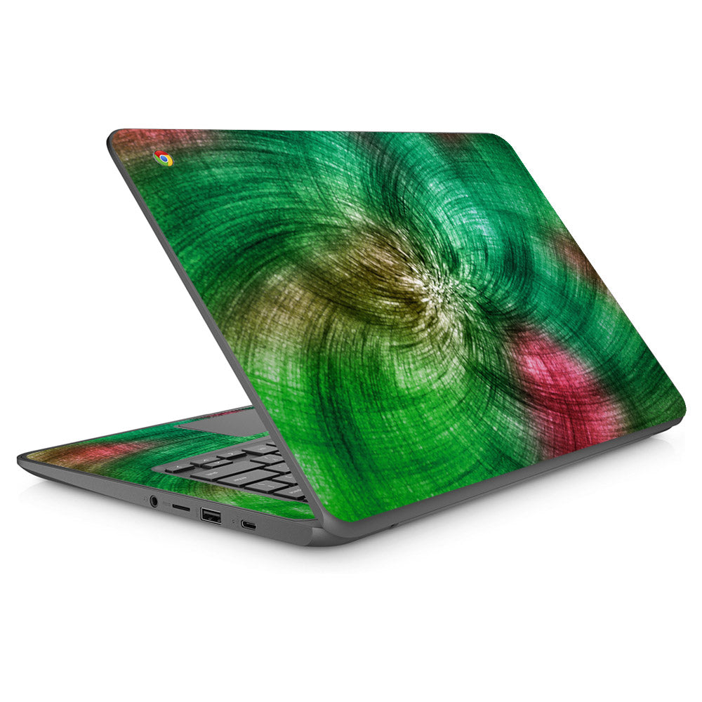 Mistwalker Green HP Chromebook 14 Skin