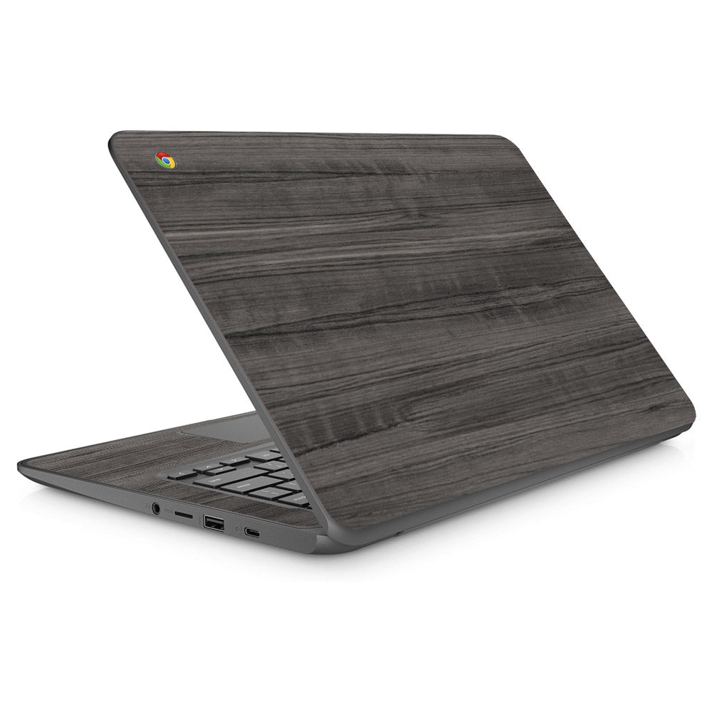Oak Grey Timber HP Chromebook 14 Skin