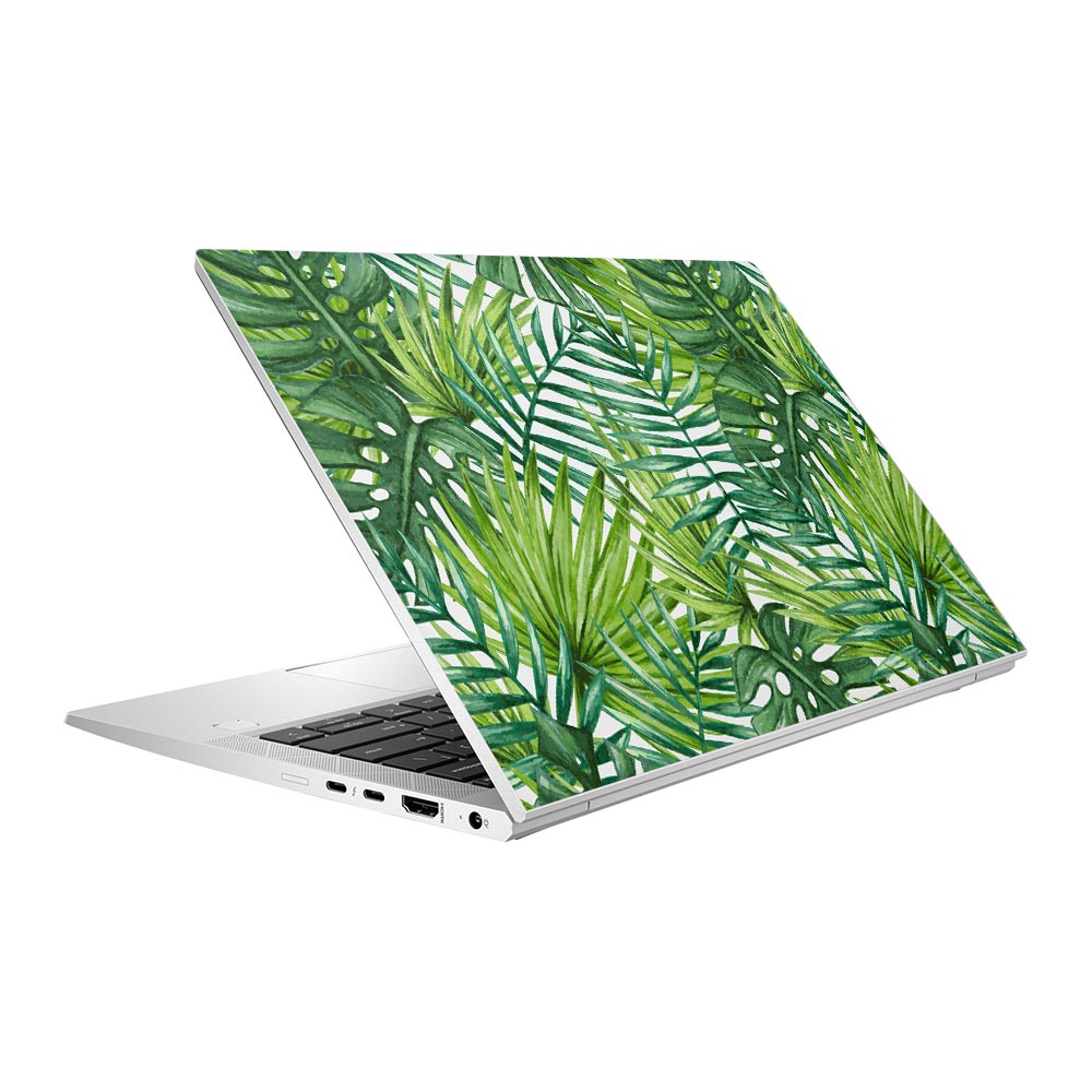 Watercolour Palm Leaves HP Elitebook 830 G8 Skin