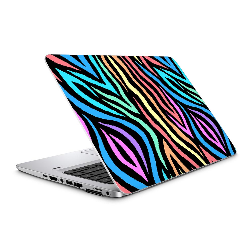 Rainbow Zebra HP Elitebook 840 G4 Skin