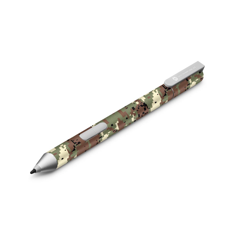 Digital Woodland Camo HP Active Pen Skin