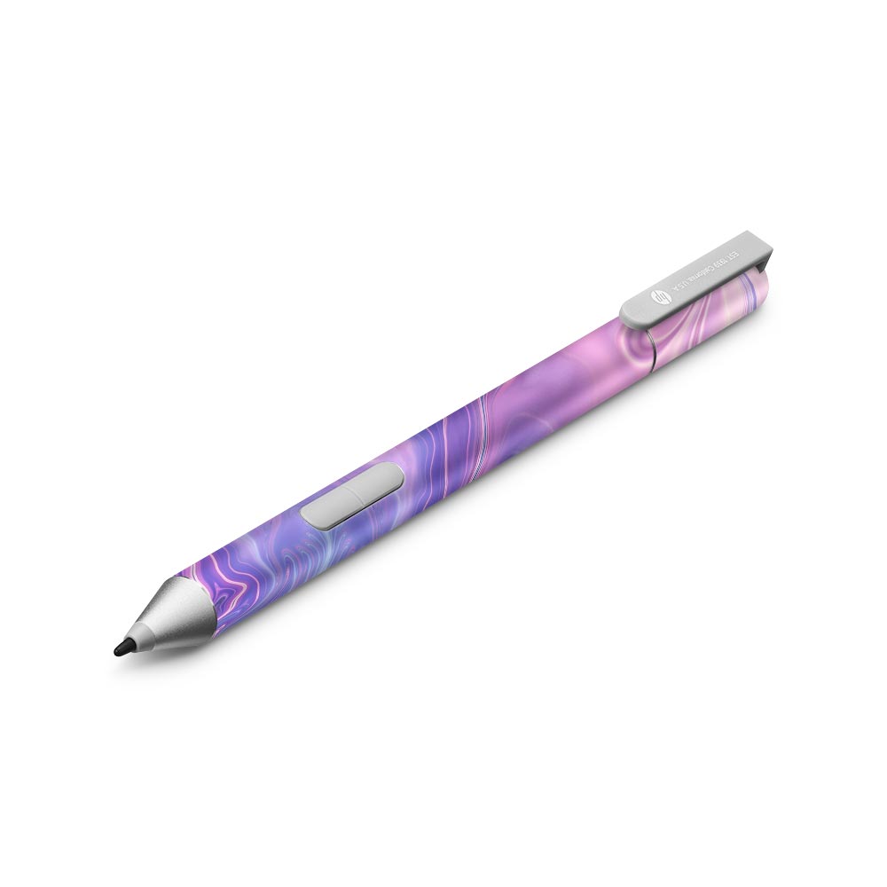 Fractal Marble HP Active Pen Skin