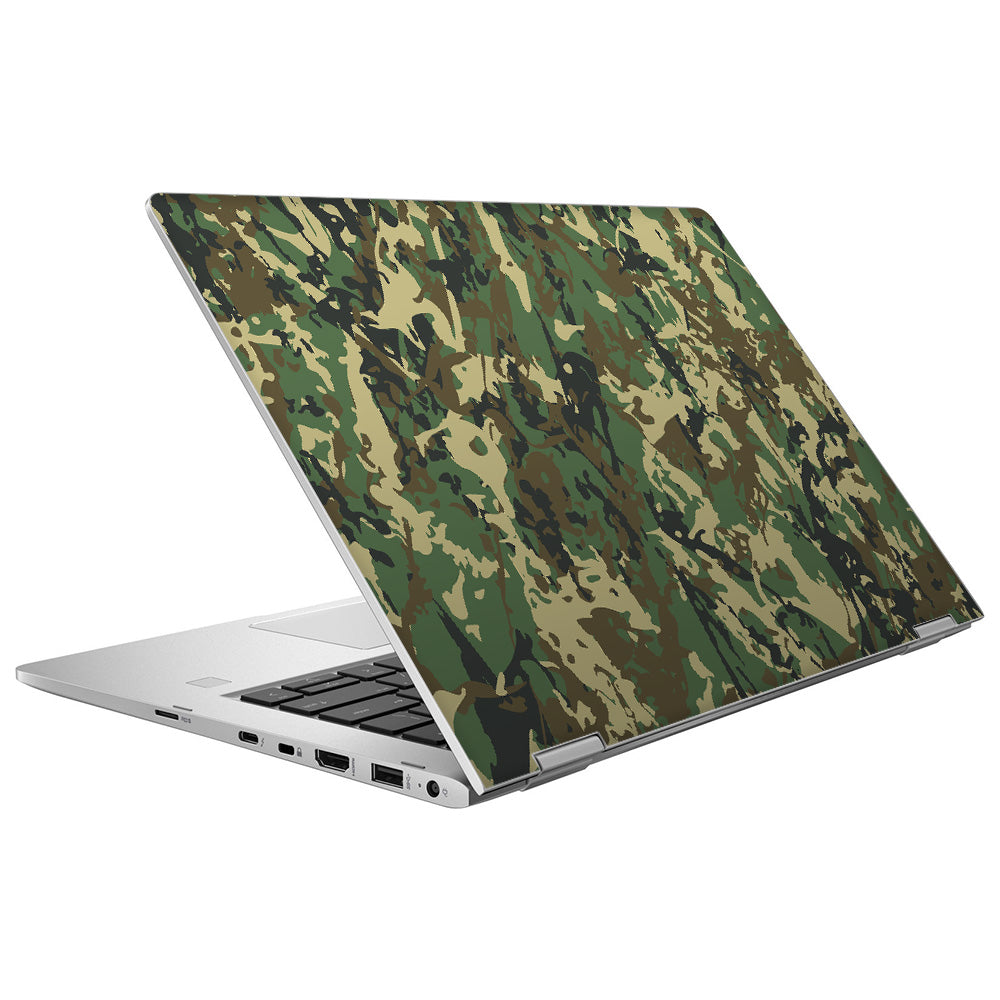 Abstract Military Camo HP Elitebook x360 1030 Skin