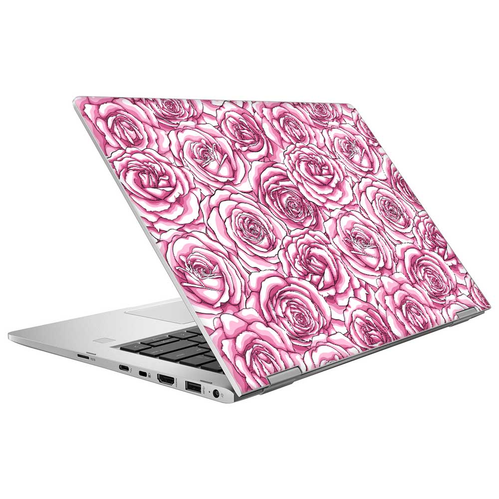 Etched Rose HP Elitebook x360 1030 Skin