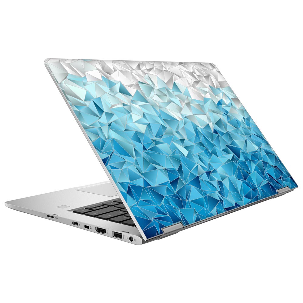 Ombre Geo Blue HP Elitebook x360 1030 Skin