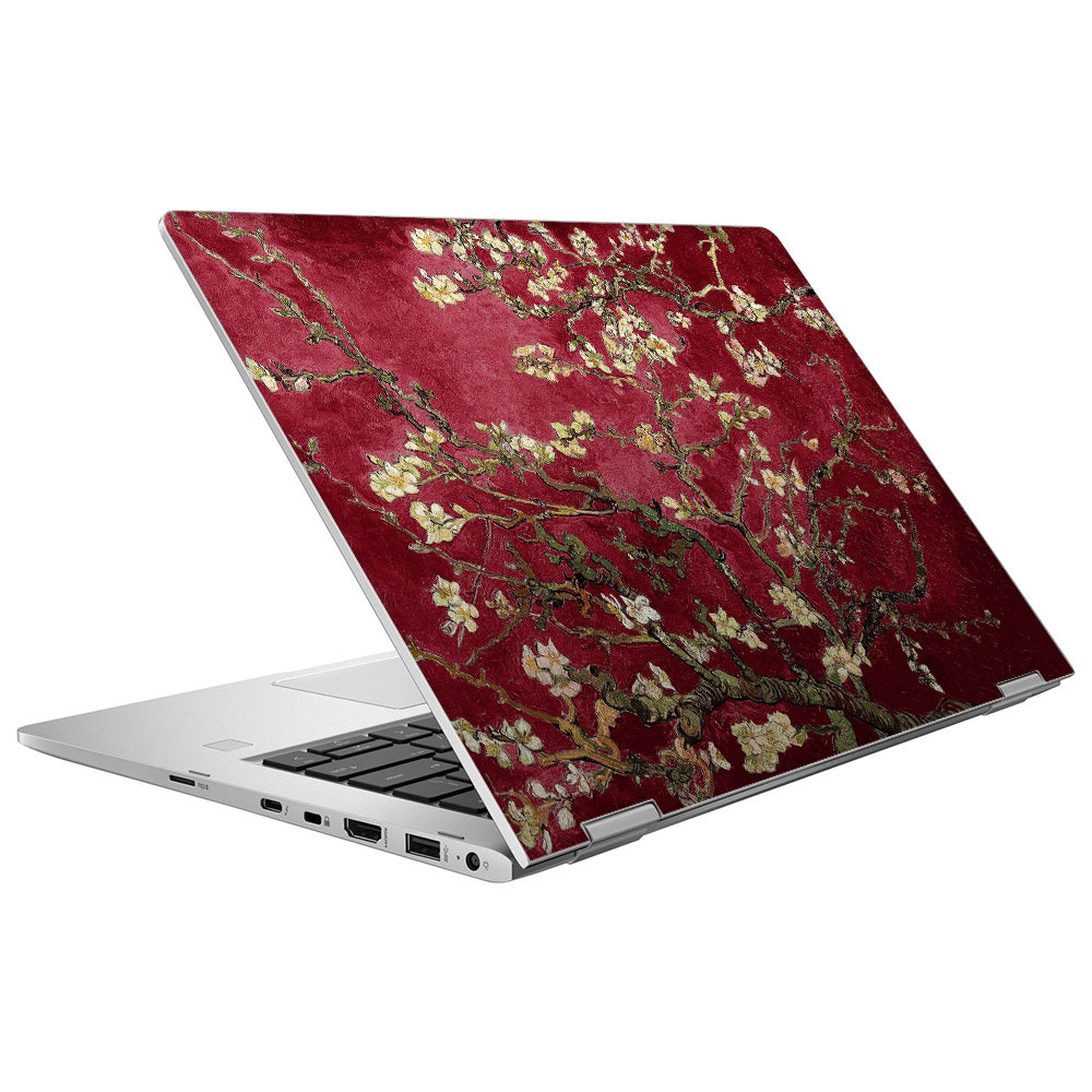Red Blossoming Almond HP Elitebook x360 1030 Skin