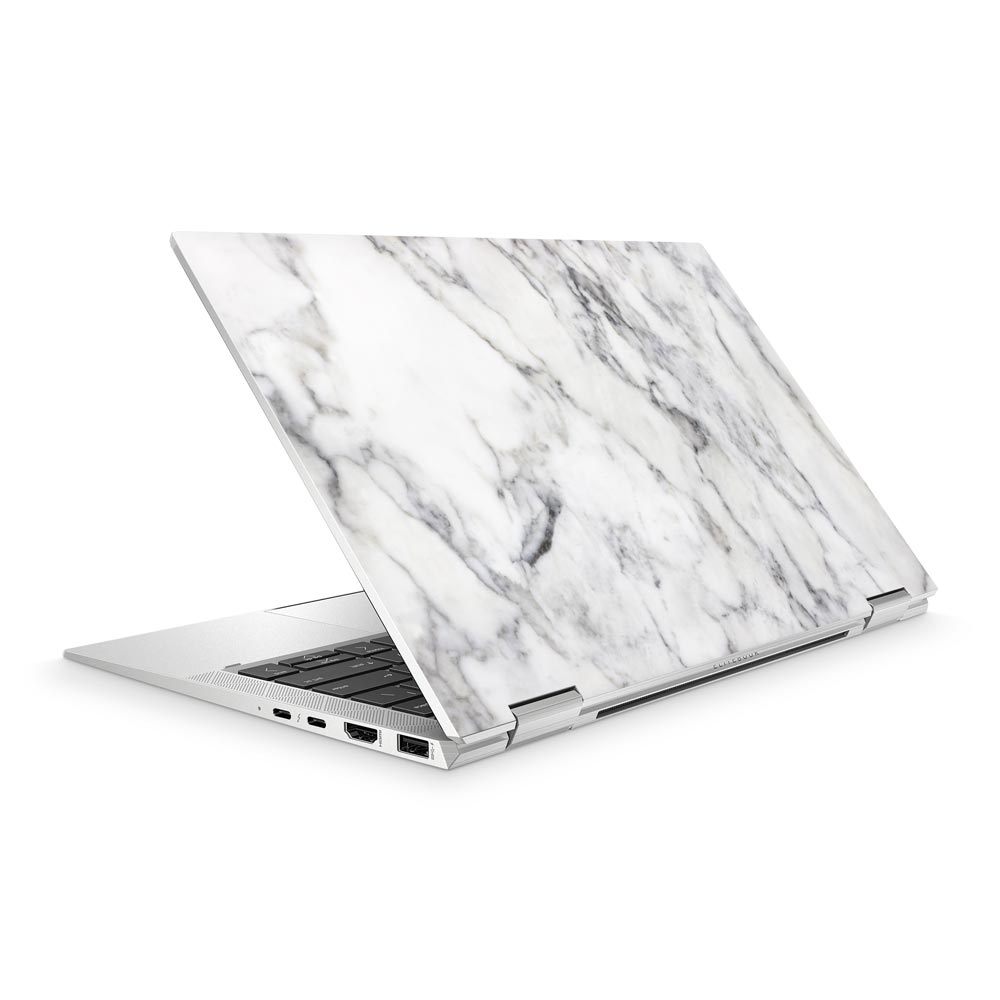 Classic White Marble HP Elitebook x360 1030 G7 Skin