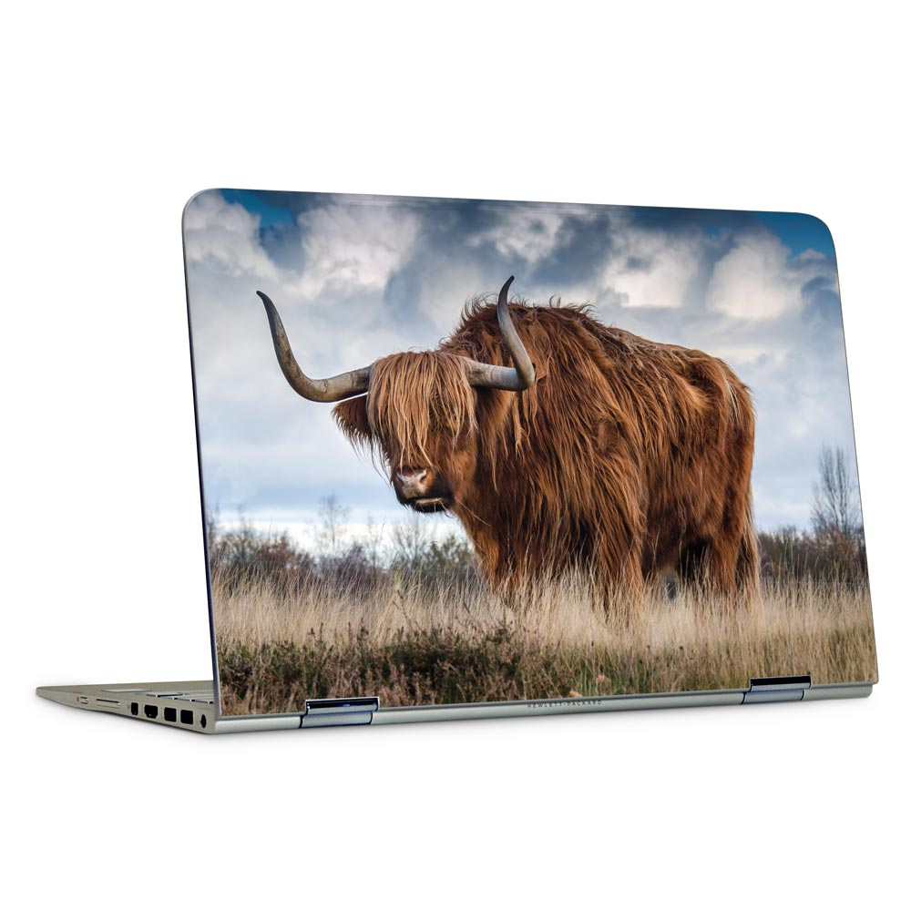 Highland Cow HP Envy x360 15 2019 Skin