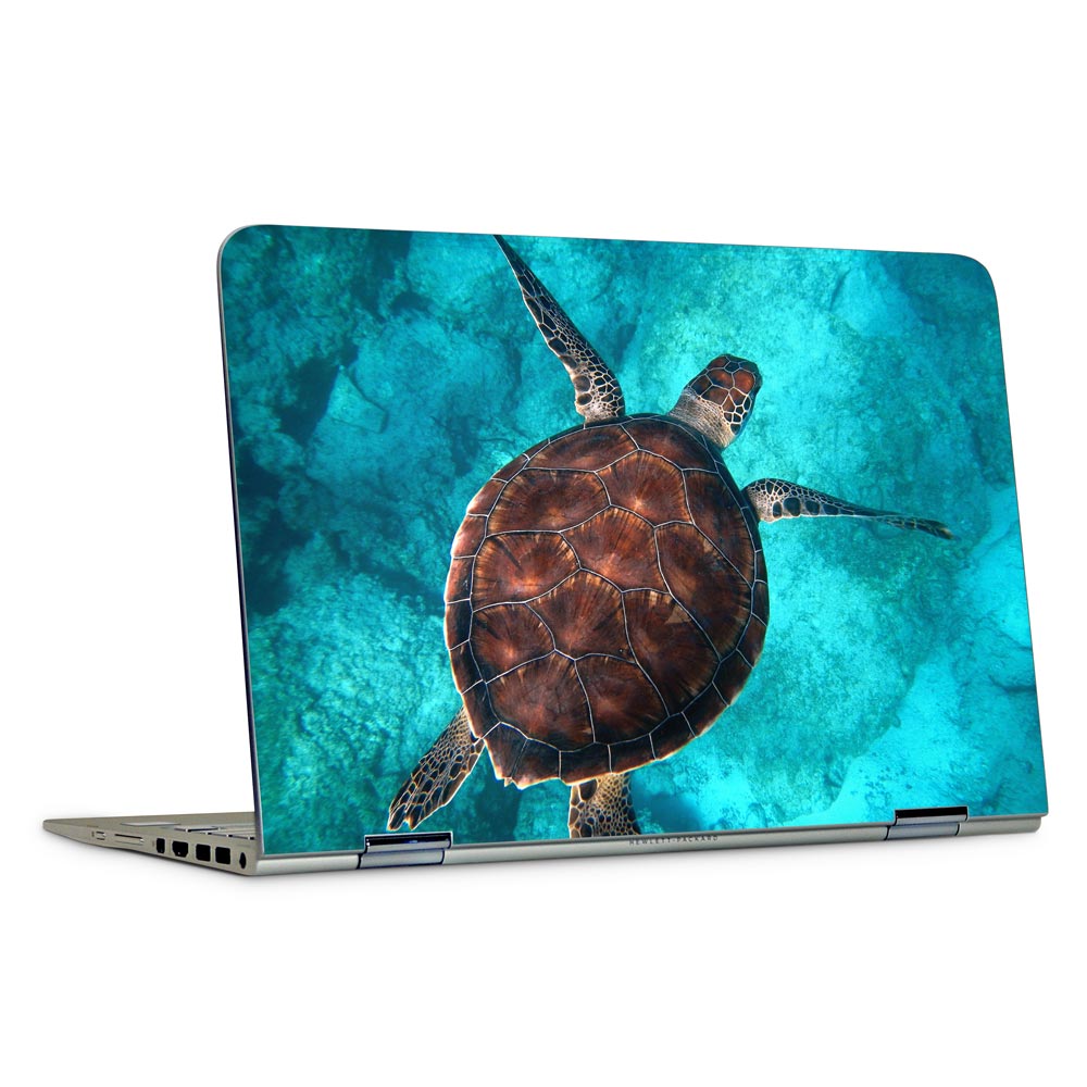Blue Water Turtle HP Envy x360 15 2019 Skin