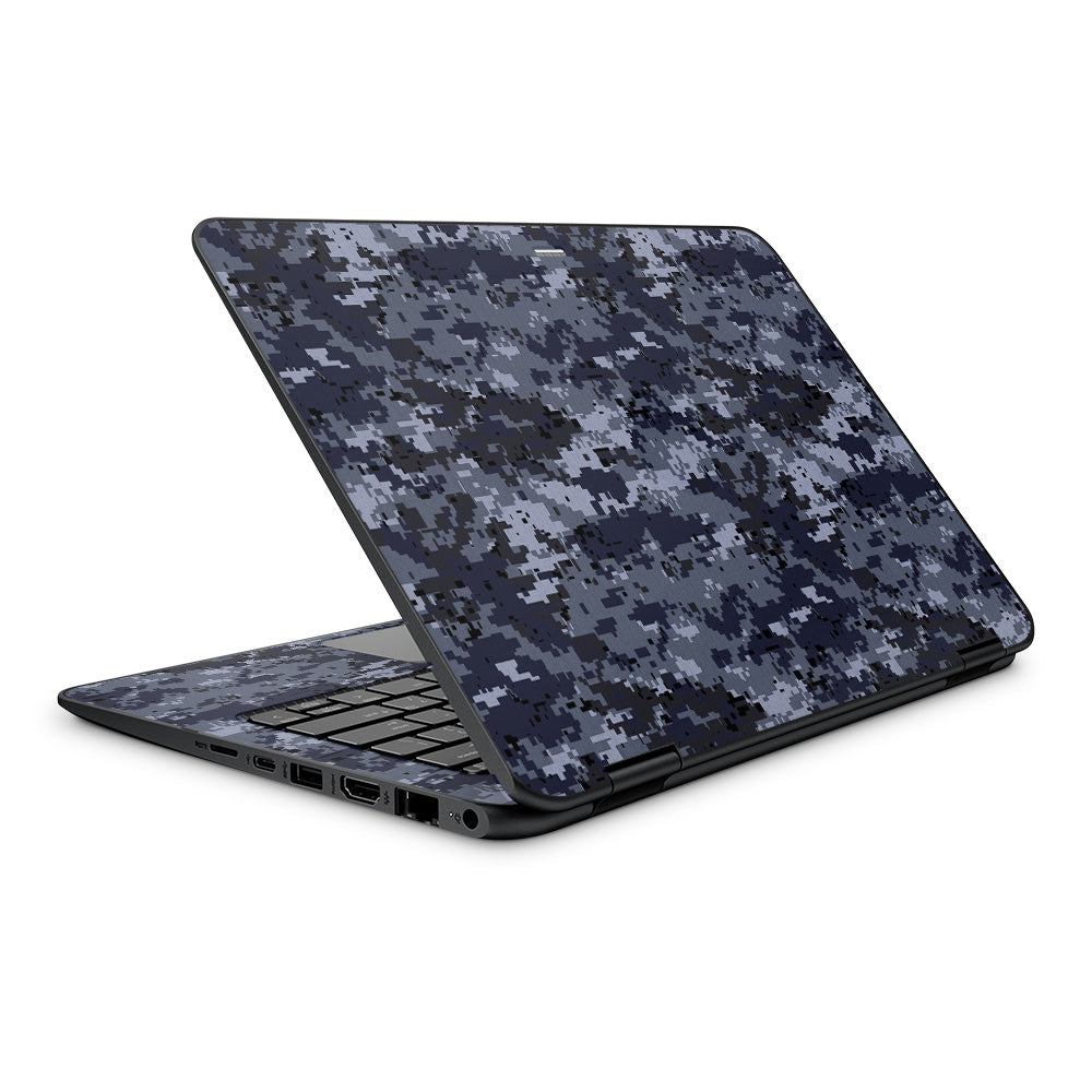 Digital Navy Camo HP ProBook x360 11 EE Laptop Skin