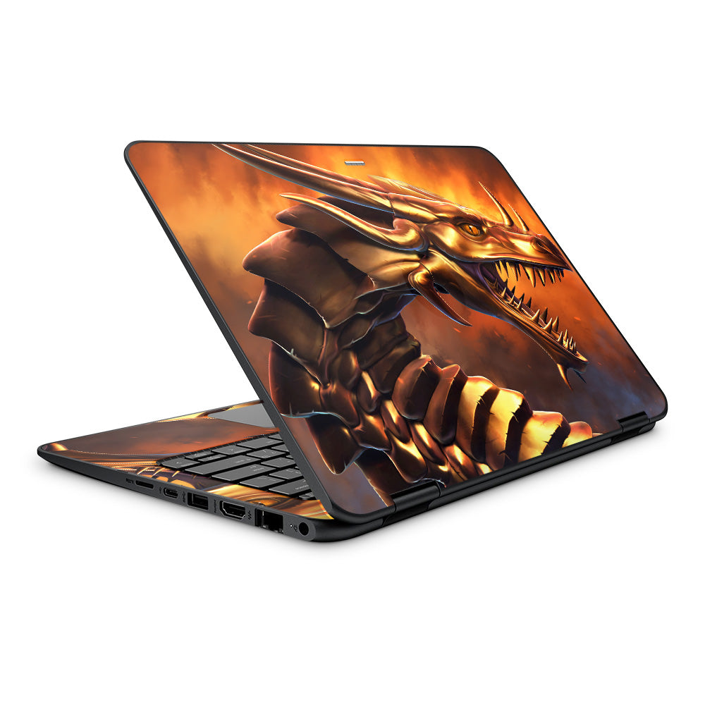 Dragon Plated HP ProBook x360 11 EE Laptop Skin