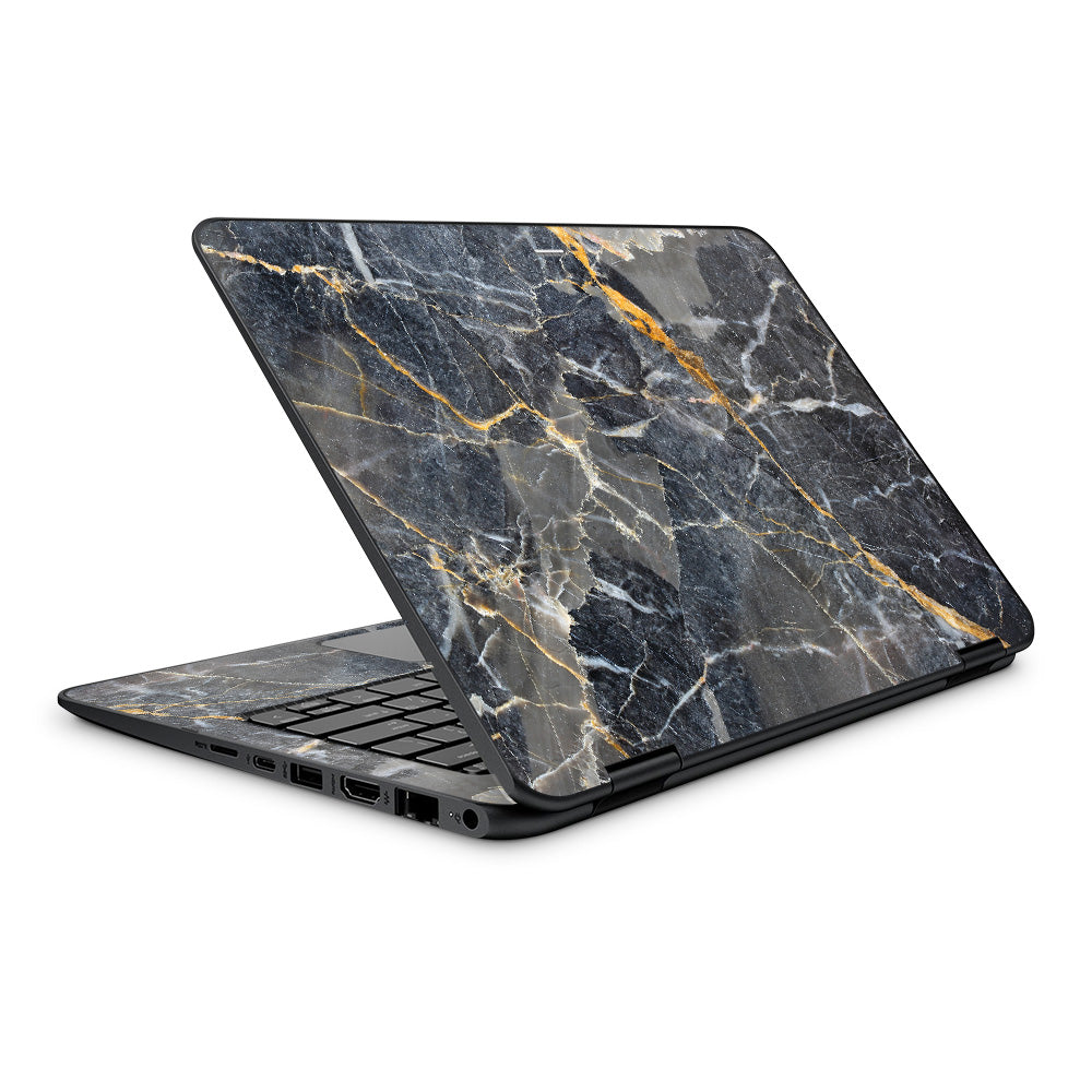 Slate Gold Marble HP ProBook x360 11 EE Laptop Skin