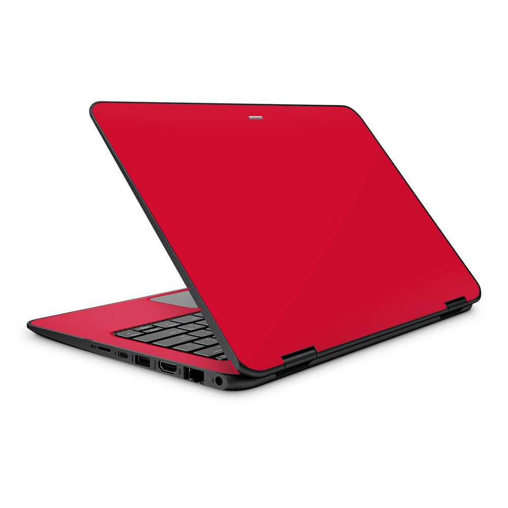 Pure Red HP ProBook x360 11 EE Laptop Skin