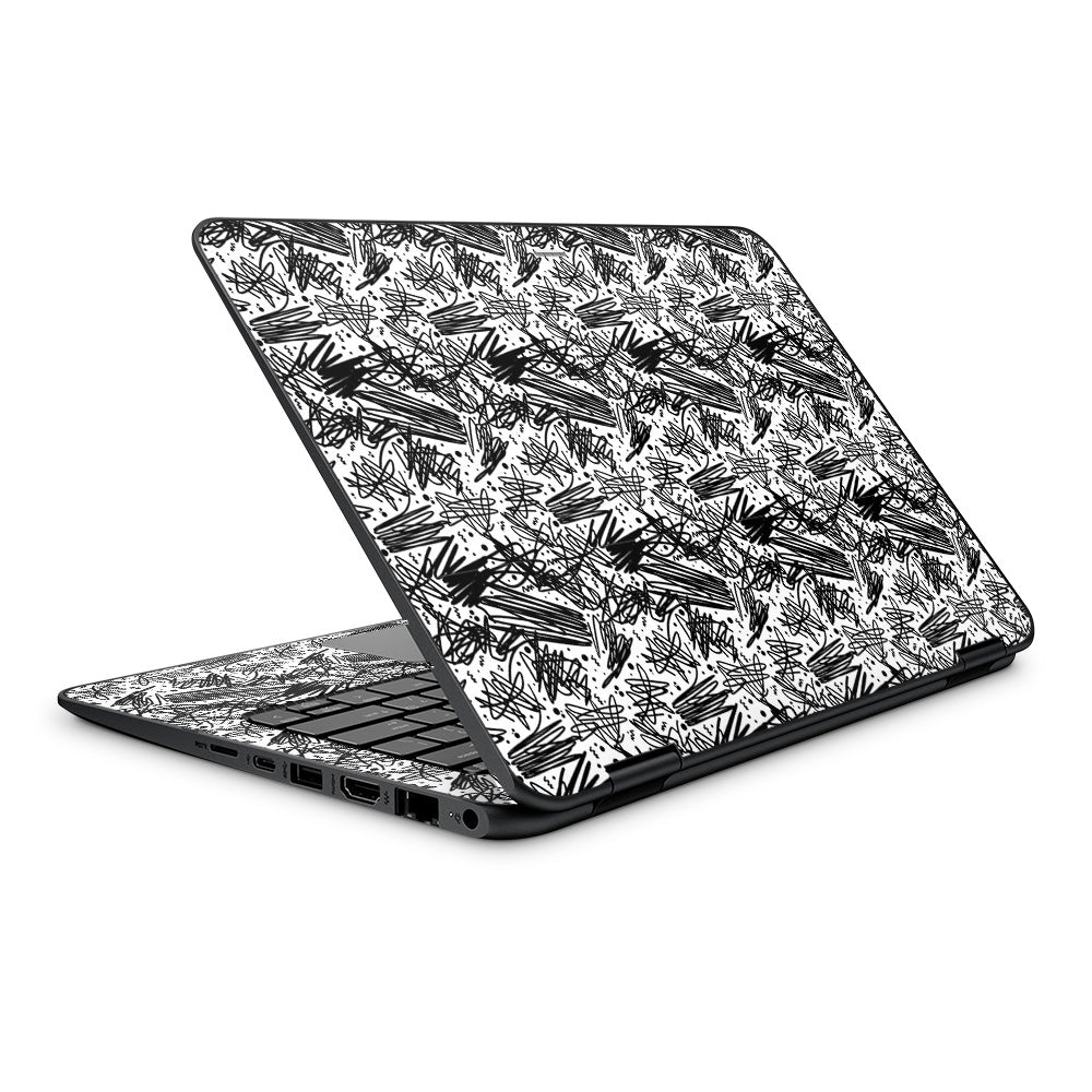 Scribbles HP ProBook x360 11 EE Laptop Skin