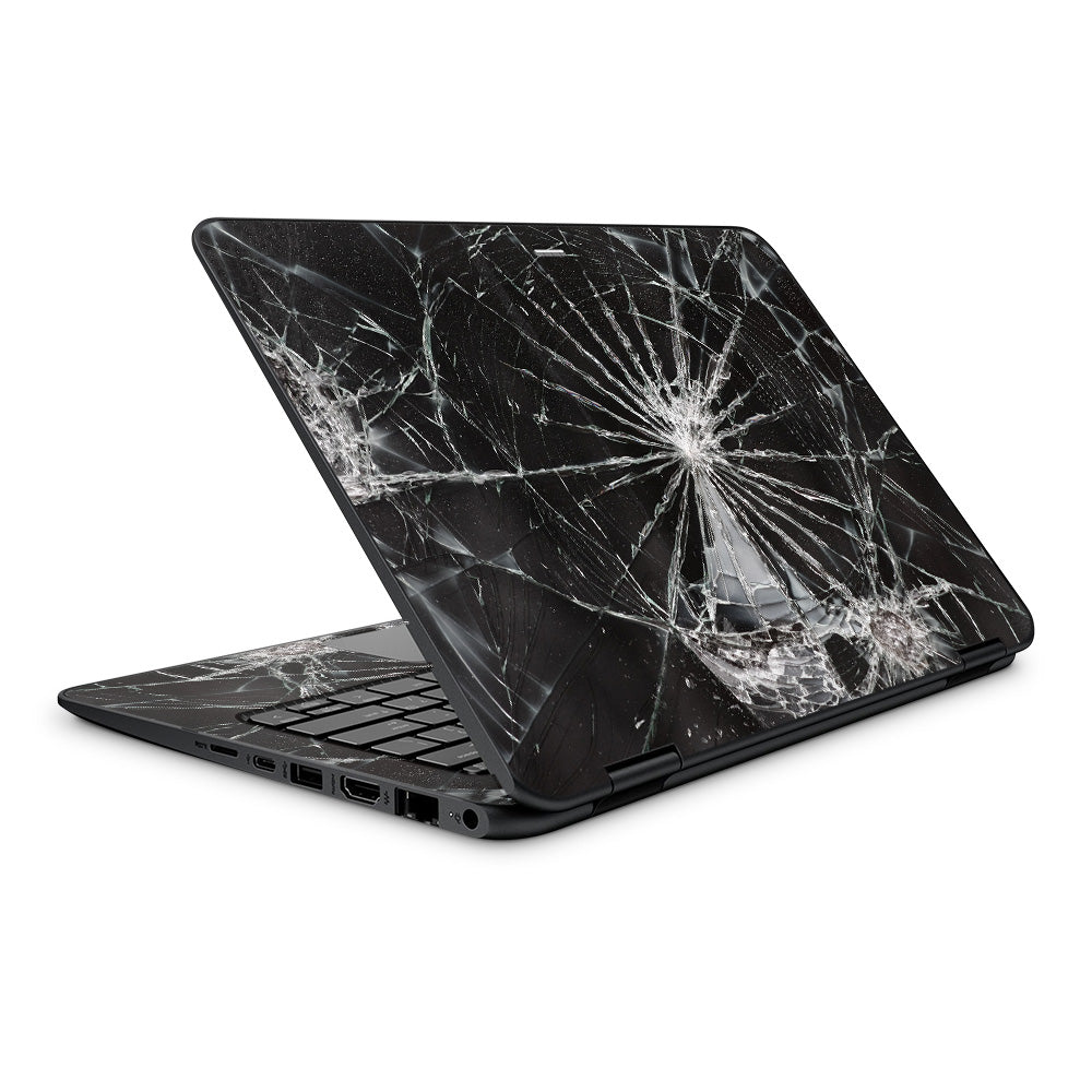 Smashed HP ProBook x360 11 EE Laptop Skin