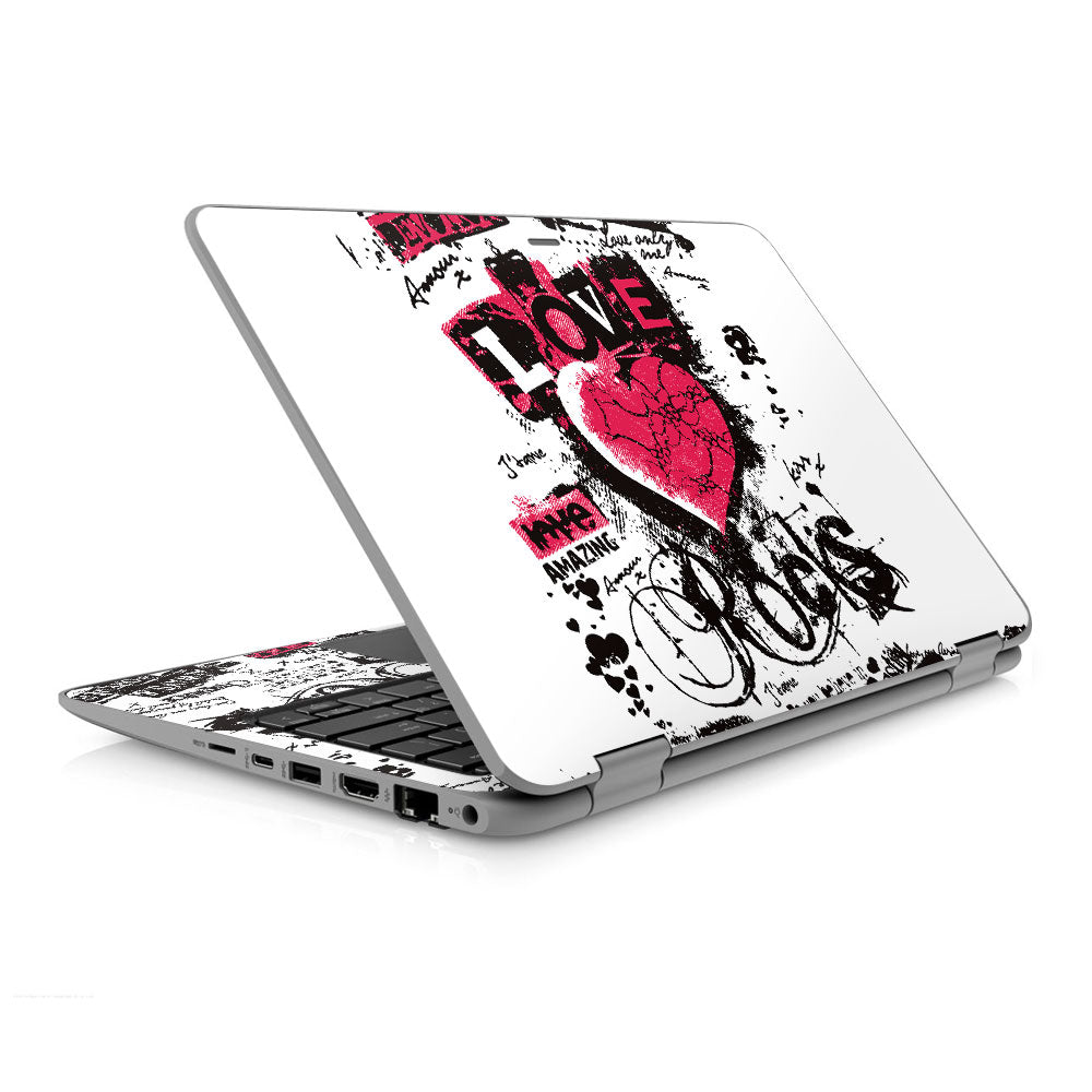 Love Rocks HP ProBook x360 11 G4 EE Skin