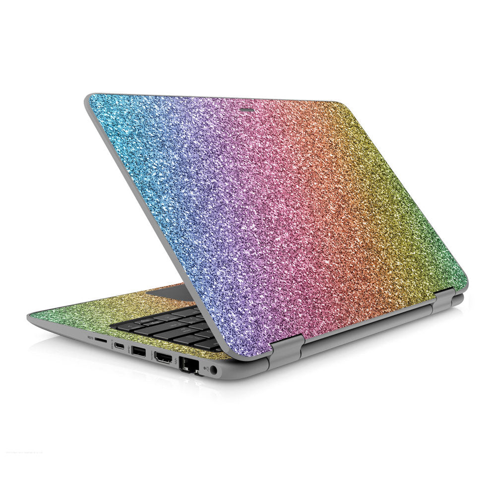 Rainbow Ombre HP ProBook x360 11 G4 EE Skin