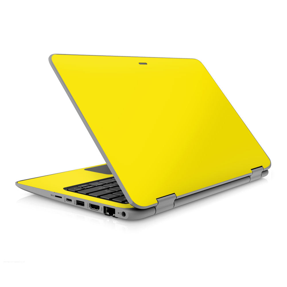 Pure Yellow HP ProBook x360 11 G4 EE Skin
