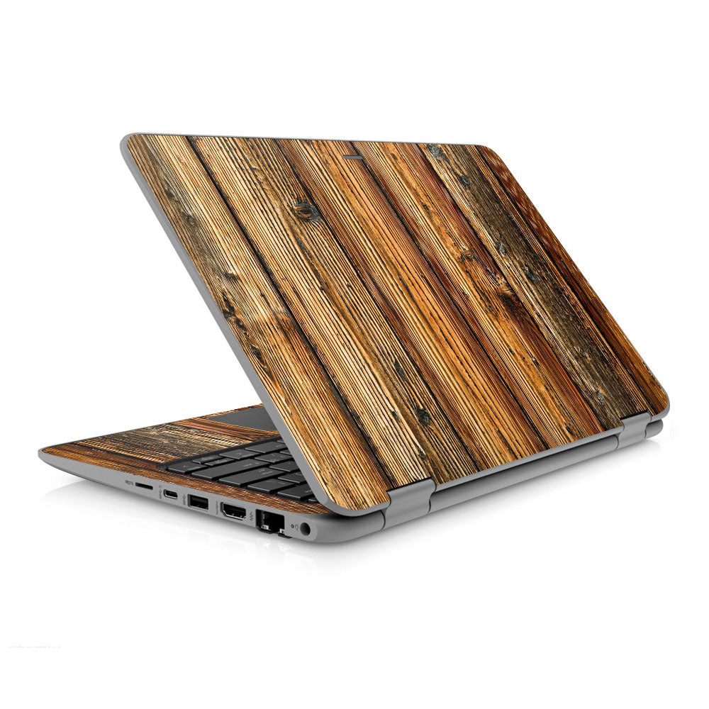 Weathered Wood HP ProBook x360 11 G4 EE Skin