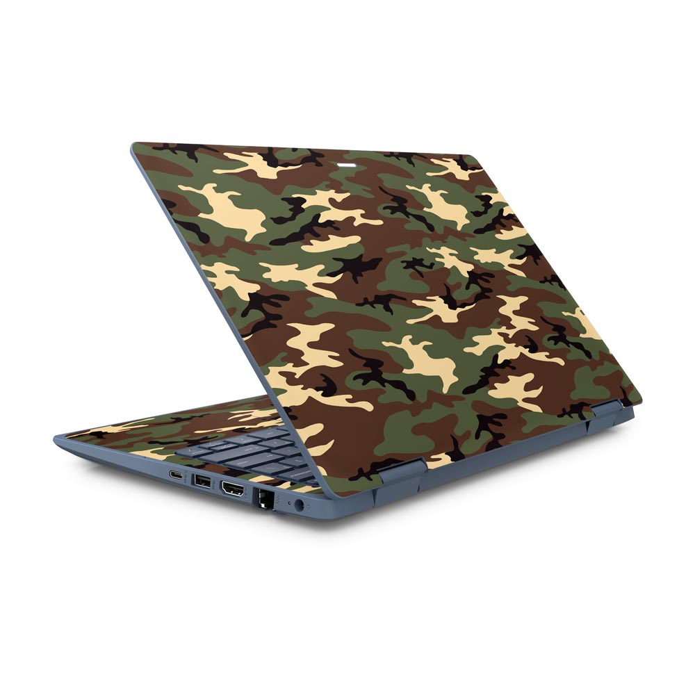 Army Camo HP ProBook x360 11 G6 EE Skin