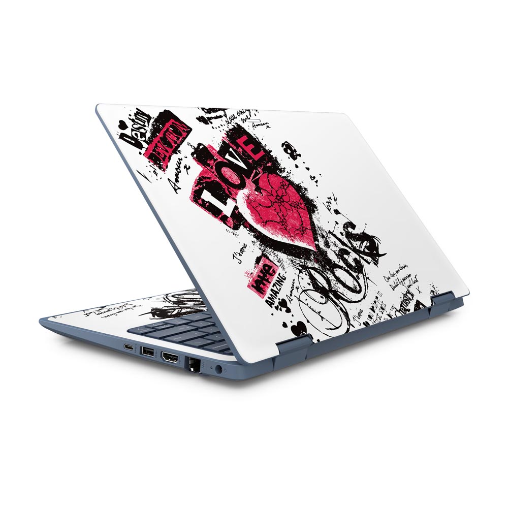 Love Rocks HP ProBook x360 11 G6 EE Skin