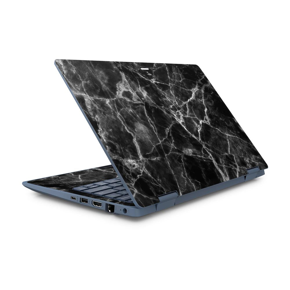 Classic Black Marble HP ProBook x360 11 G6 EE Skin