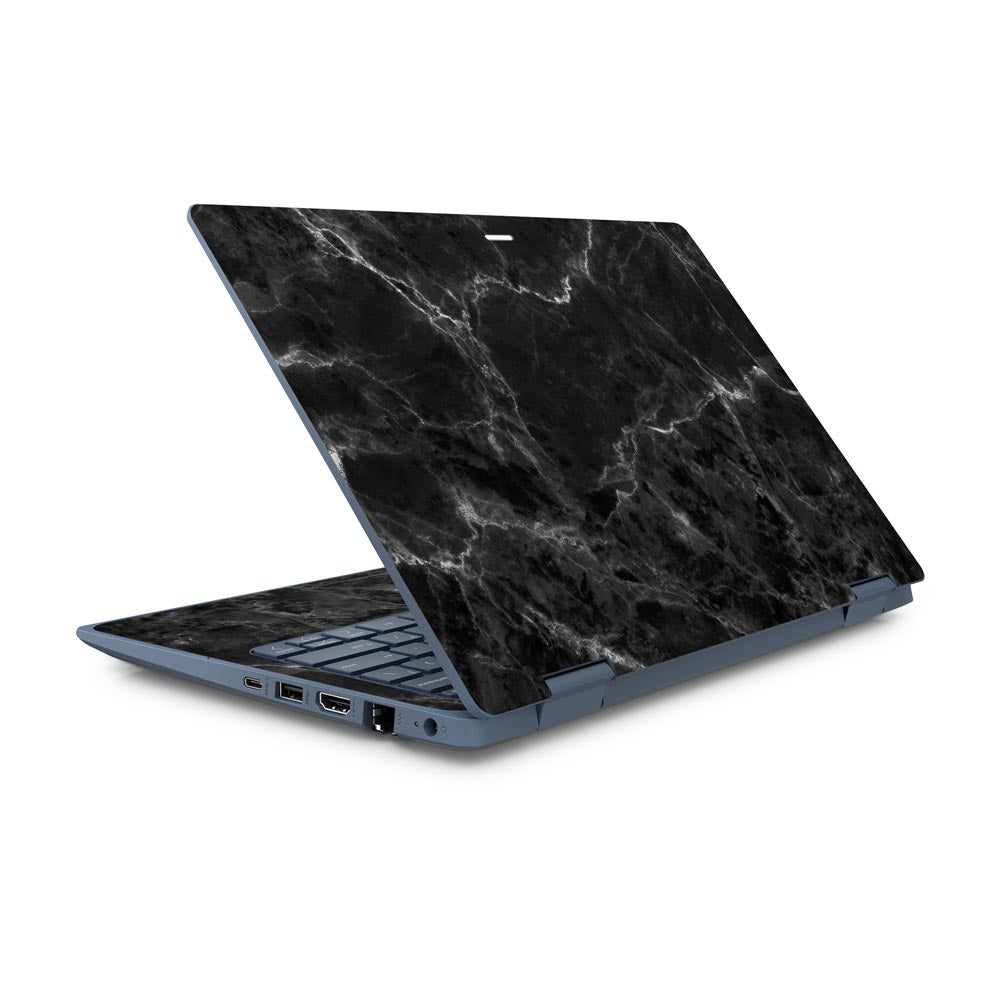 Black Marble III HP ProBook x360 11 G6 EE Skin
