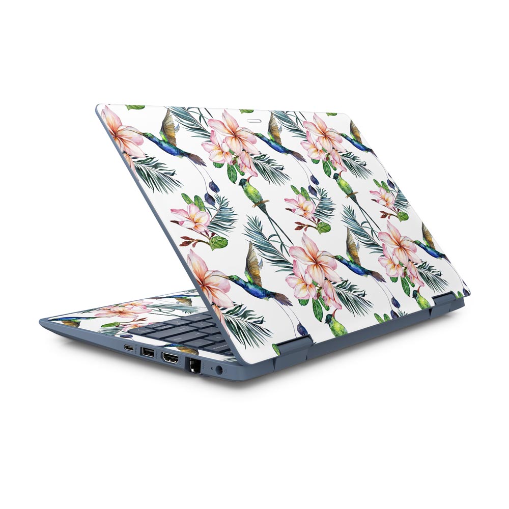 Plumeria Hummingbird HP ProBook x360 11 G6 EE Skin