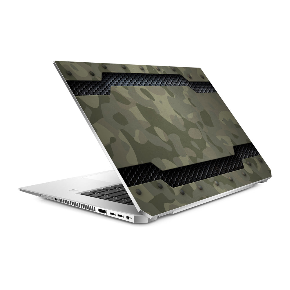 Steel Camo HP ZBook 15 G5 Laptop Skin