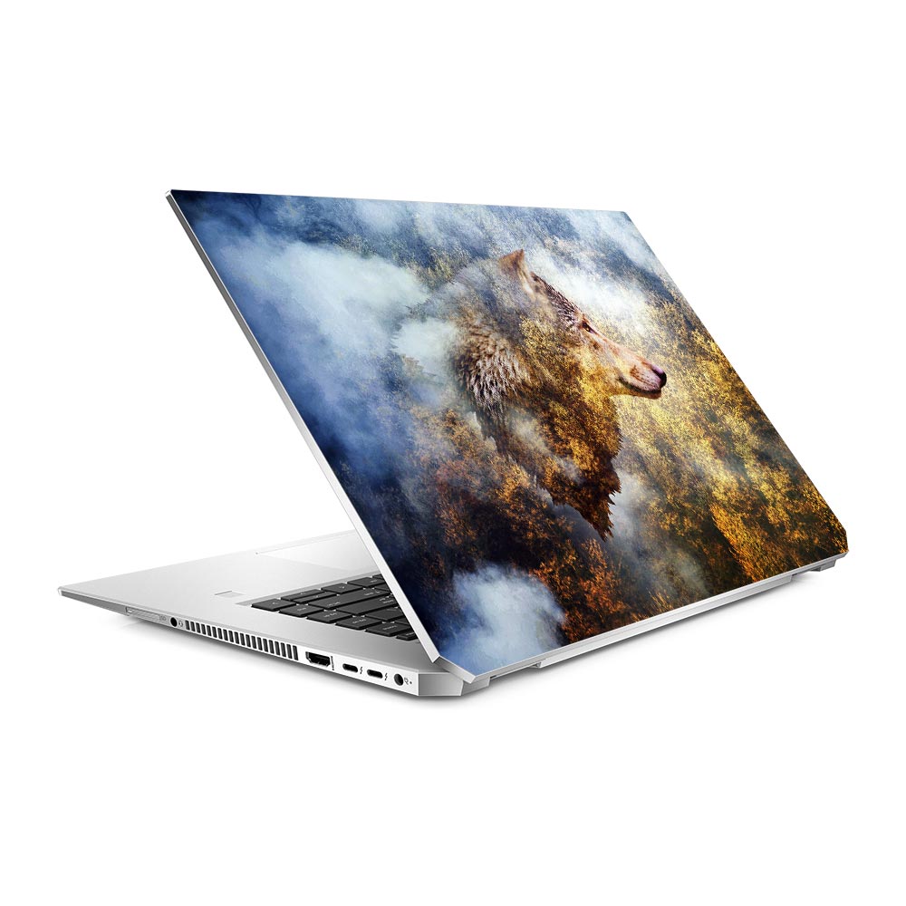 Forest Wolf HP ZBook 15 G5 Laptop Skin