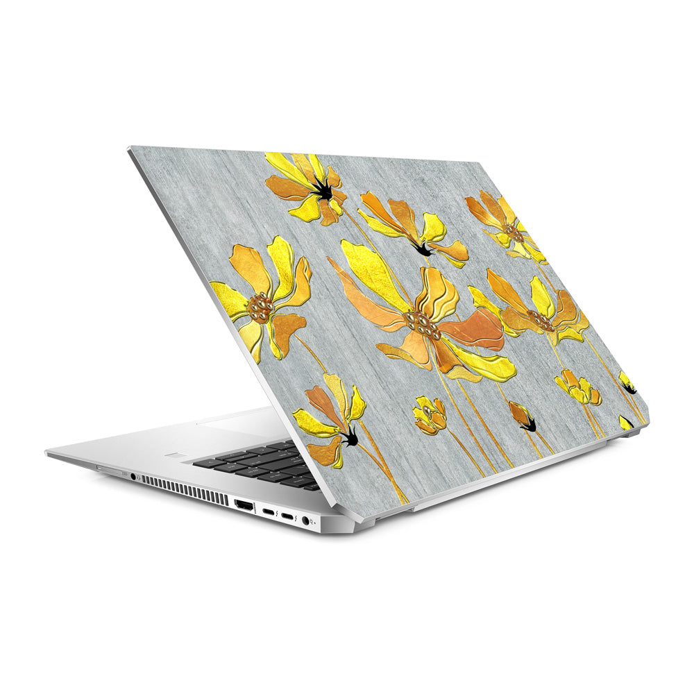 Golden Petals HP ZBook 15 G5 Laptop Skin