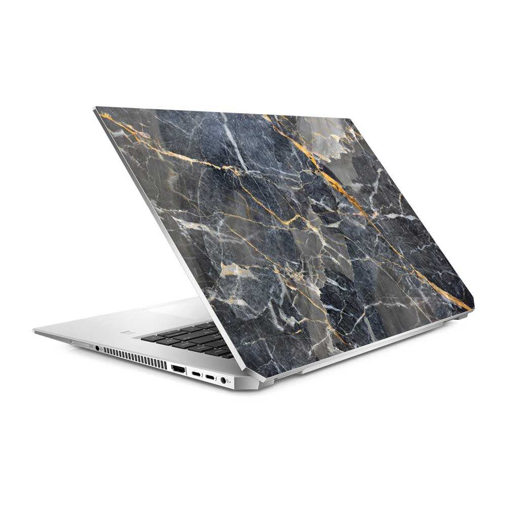 Slate Gold Marble HP ZBook 15 G5 Laptop Skin