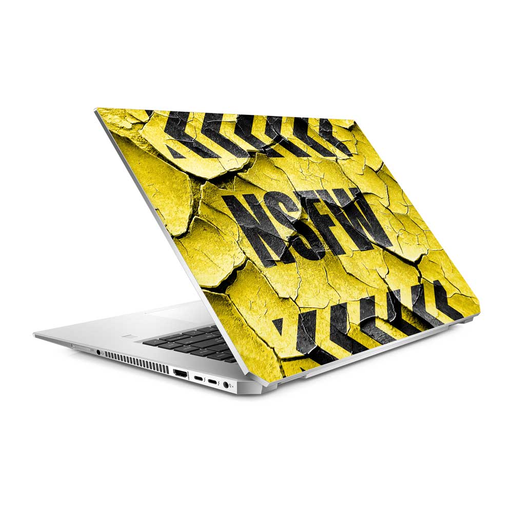 NSFW Yellow HP ZBook 15 G5 Laptop Skin