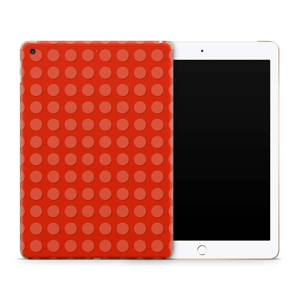 Red Brick Apple iPad Skin