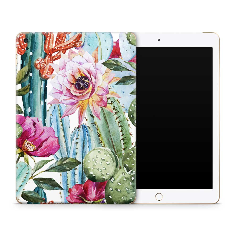 Cactus Flower Apple iPad Skin
