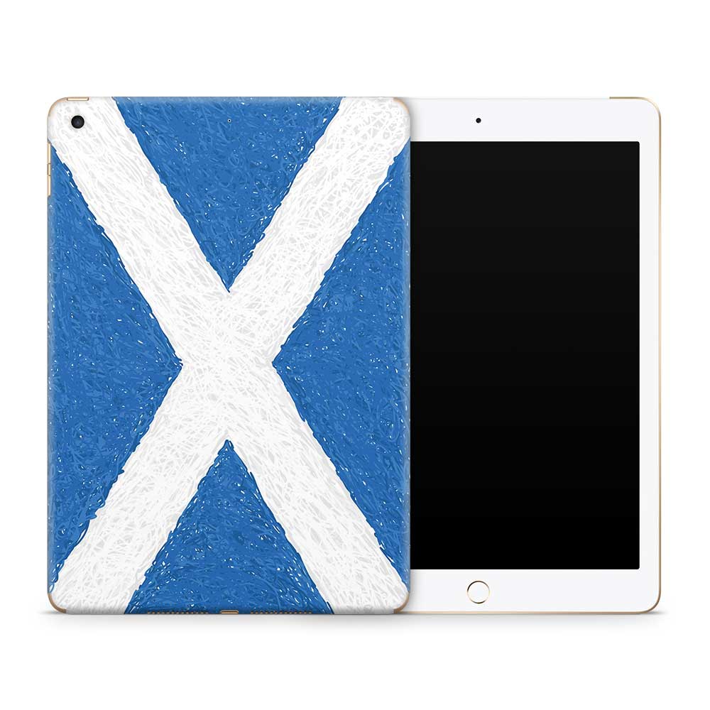 Scottish Flag Apple iPad Skin