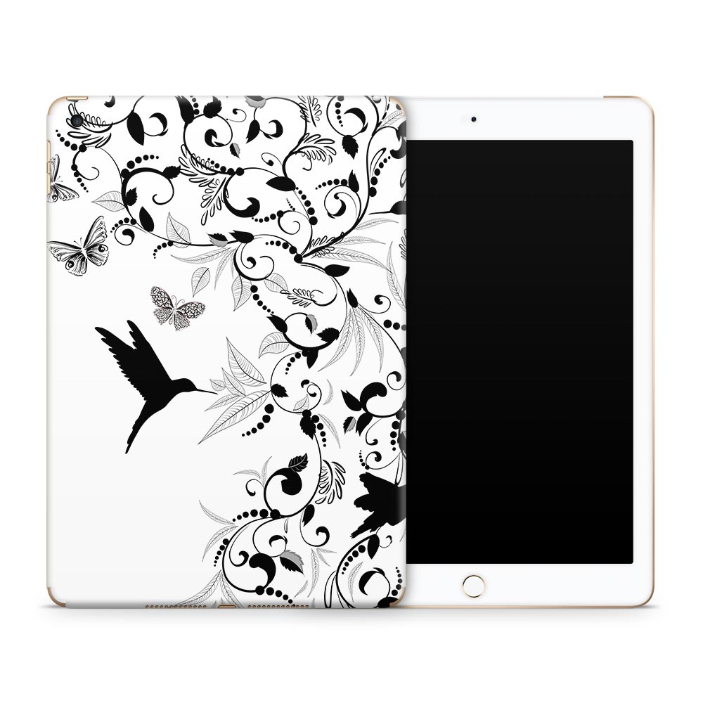 Floral Elegance Apple iPad Skin