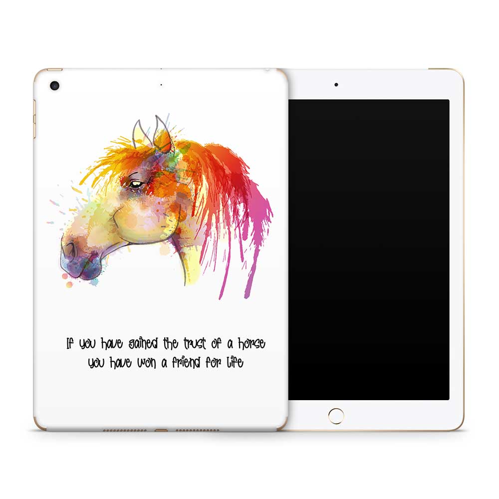 Horse Friend Apple iPad Skin
